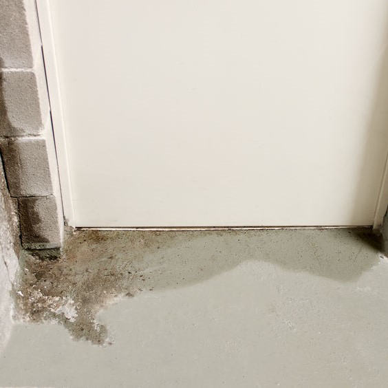 backflow under door